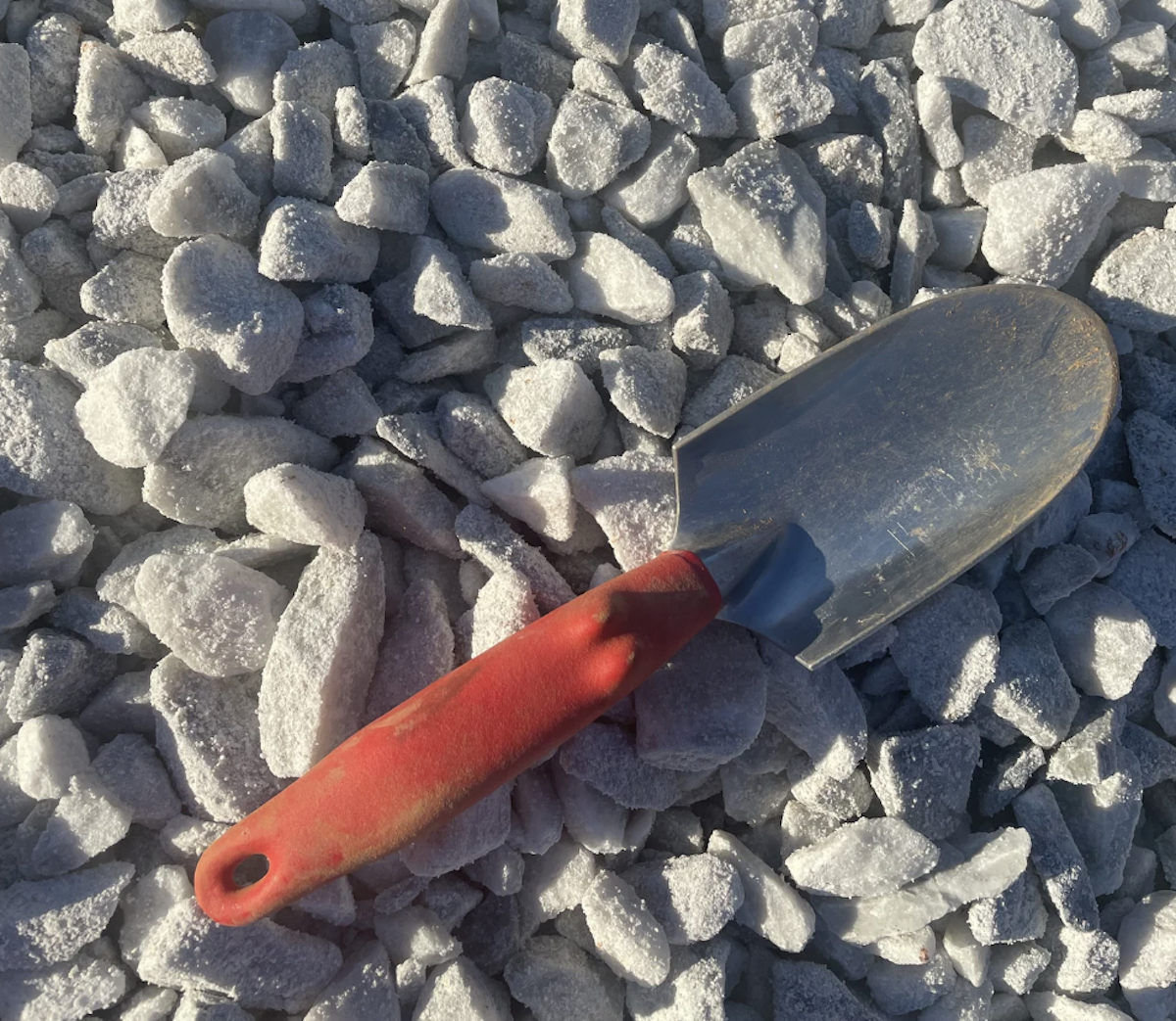 Local Landscape Supply Store Working on New Space