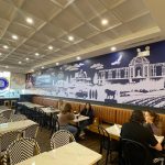 paris baguette interior mural