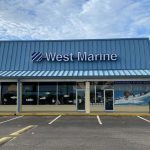 This image shows a Florida-based West Marine store that may soon be closed