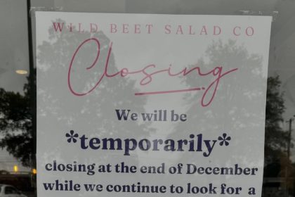 Wild Beet Salad Company to Temporarily Close in Search of New Location
