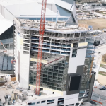 Centennial Yards Celebrates Topping Out of Hotel