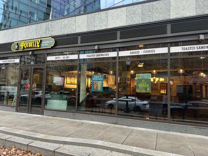 Potbelly Sandwich Shop to Open in Washington D.C.’s Metropolitan Area Transit Authority (WMATA) Building