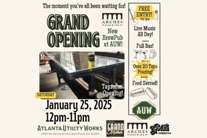 Atlanta Utility Works Arches Brewery opening