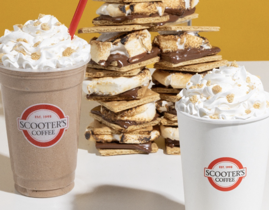 Scooter's Coffee Brewing in Waterford Township
