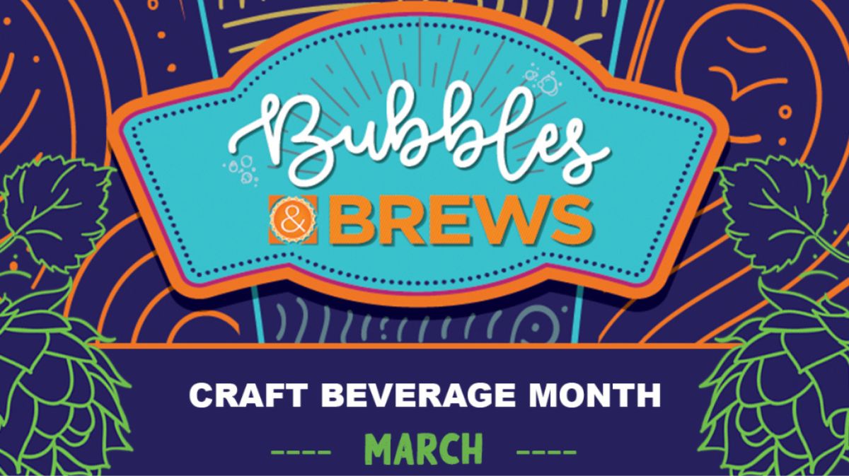 Bubbles and Brews Happening This March