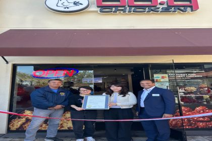 Cerritos Mayor and City Council Welcome bb.q Chicken Cerritos with Grand Opening Celebration