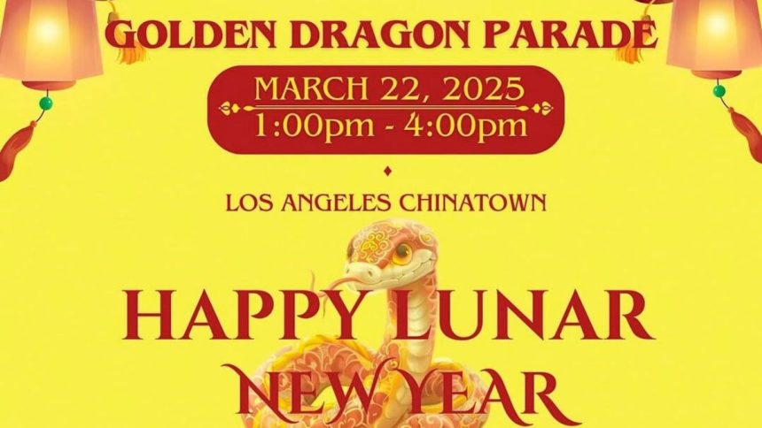 LA residents can head to this vibrant Chinese event on March 22.