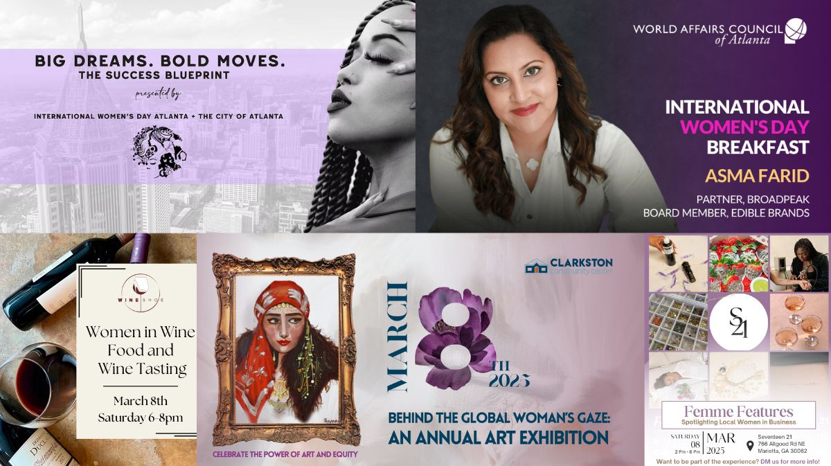 International Women’s Day 2025 Celebration Events in Atlanta
