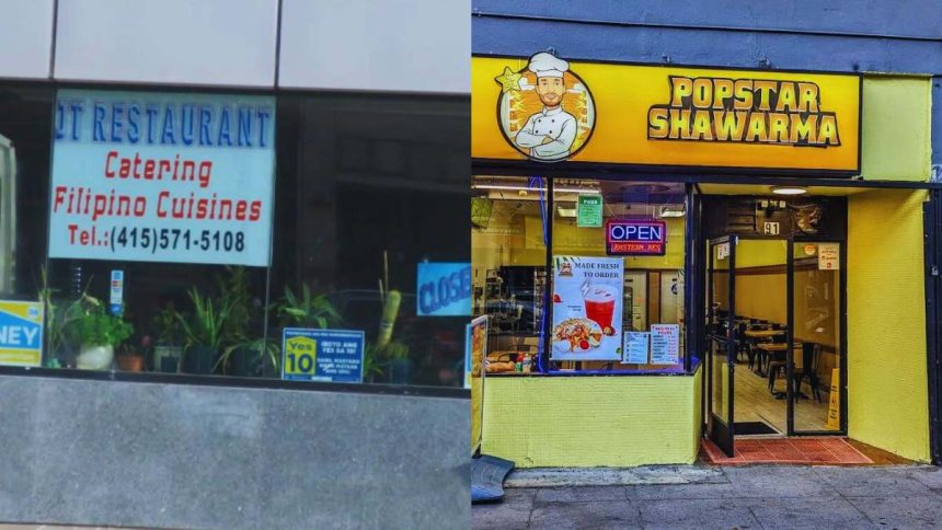 JT Restaurant Catering and Popstar Shawarma failed inspection
