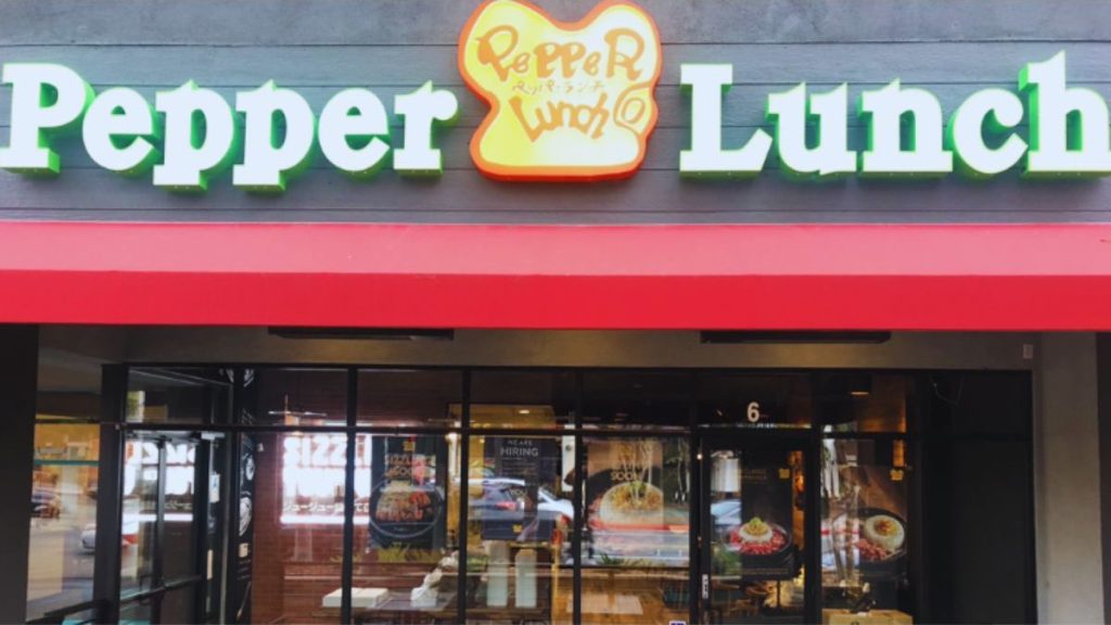PepperLunch was ordered to shut down