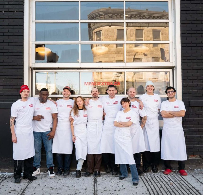 The Menu Extra Team Working on New Concept in Mile End