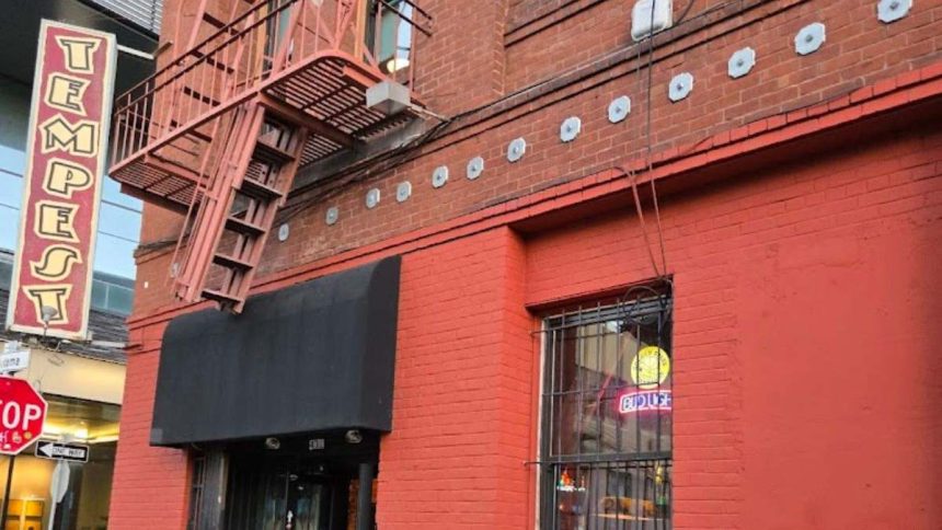 Tempest Bar & Restaurant failed health inspection