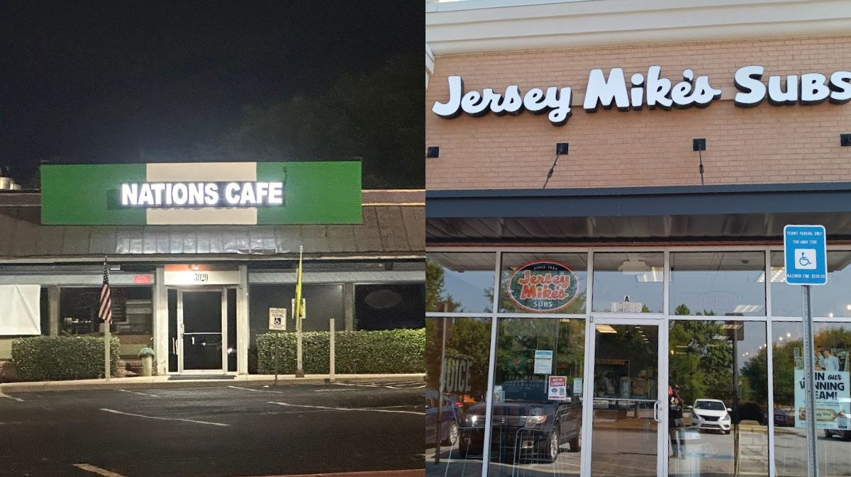 Jersey Mike's Subs and NATIONS CAFE LOUNGE Failed Health Inspection
