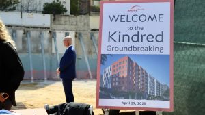 Kindred Ground breaking ceremony was held on April 29