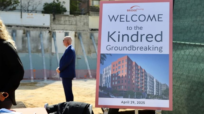 Kindred Ground breaking ceremony was held on April 29