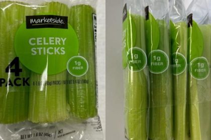 A particular lot Marketside Celery Sticks maybe contaminated