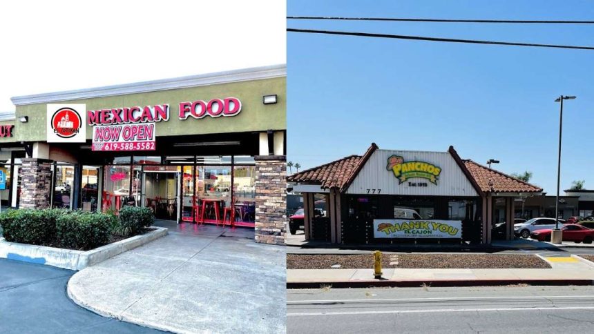 Mexican restaurants failed inspection
