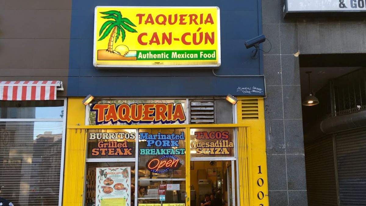 Taqueria cancun closed