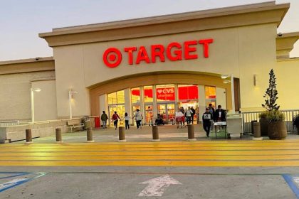 Target's falling foot traffic