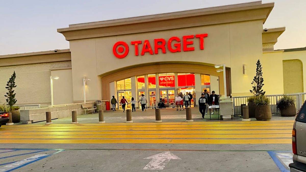 Target's falling foot traffic