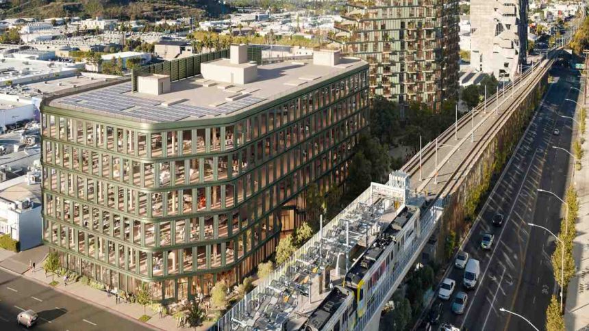 New Mixed-Use Development Near La Cienega Boulevard in LA