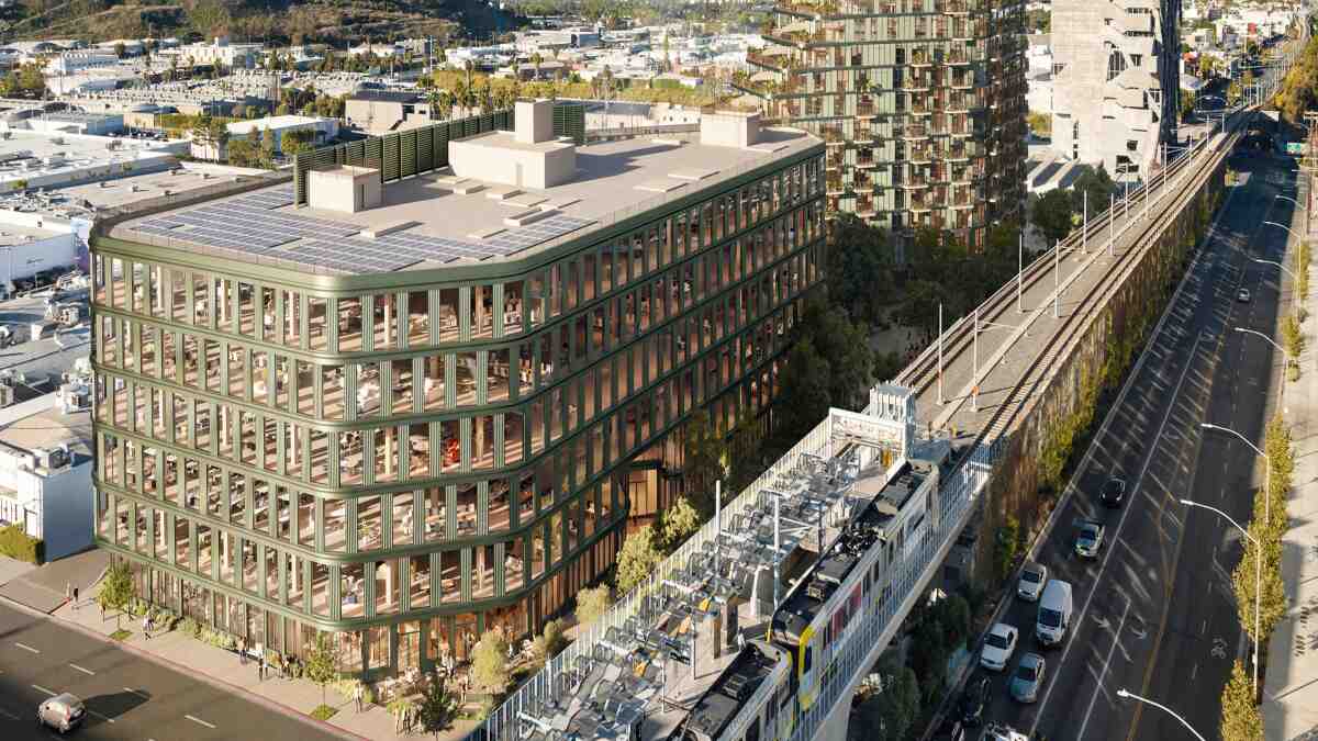 New Mixed-Use Development Near La Cienega Boulevard in LA