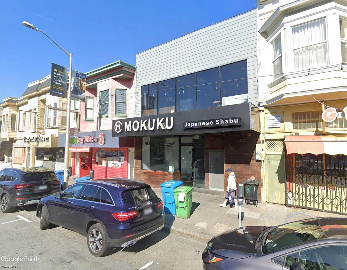 Mokuku Closing, Moore Asian Fusion Opening at Clement Street Address