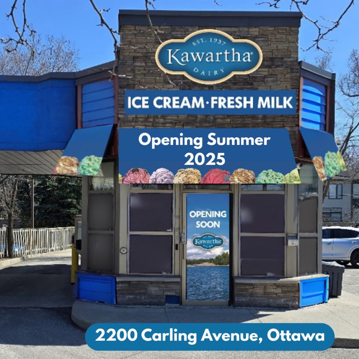 Kawartha Dairy Opening New Drive-Through in Ottawa