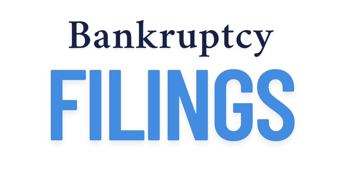 Bankruptcy Filings