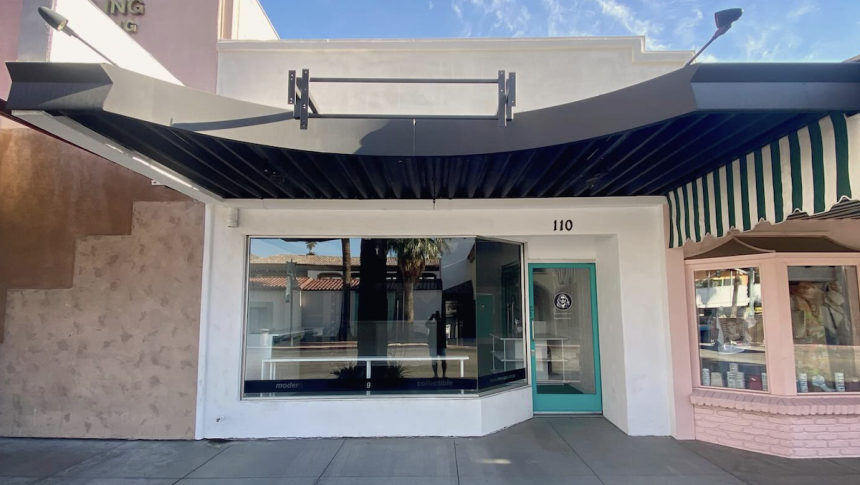 Chic New Coffee Shop Descends on the Desert