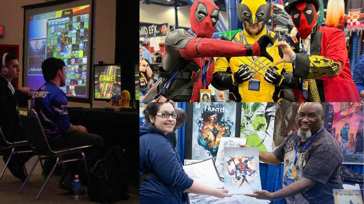 Comicpalooza 2025 will take place from June 20 to 22 at the George R. Brown Convention Center.