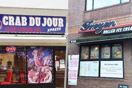 Two Philadelphia restaurants were cited for a series of health code violations in recent inspections.