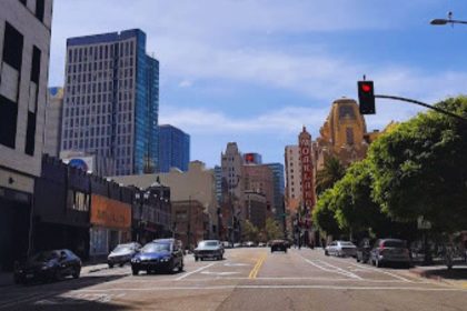 The visitation rate in Uptown during March 2025 was 13% higher than Downtown.