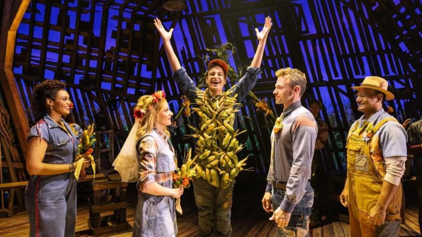 Shucked, a comedy musical set against the backdrop of corn, will be showcased at the Fox Theatre this May.