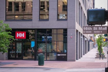 Helly Hansen opens a 3000-square-foot store in downtown Denver offering technical ski clothing and active outdoor gear.