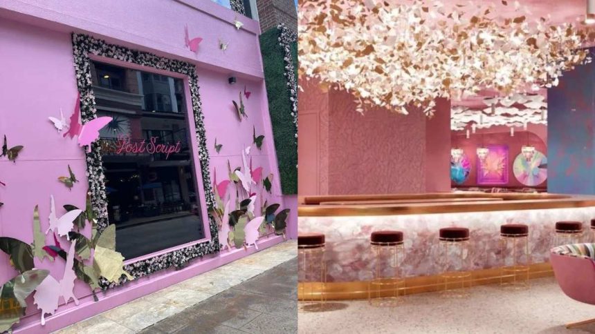The pink-themed food place in Houston, PostScript, ended its culinary offerings after a year.