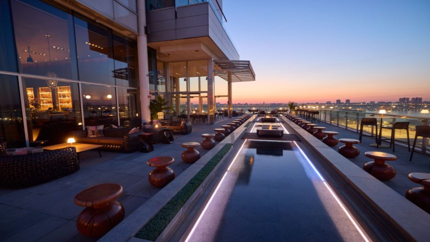 Hudson VU Rooftop with Chef-Driven Menu, Craft Cocktails & Spectacular Views