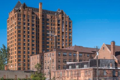 Groundbreaking ceremony launches renovation of the 15-story Art Deco landmark into 117 affordable senior apartments by late 2026.