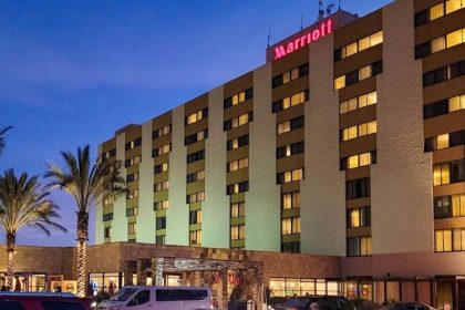 Marriott Burbank Airport Hotel could not pass a health inspection conducted by the County of Los Angeles Public Health on May 20.