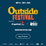 Explore the music schedule, film screenings, idea discussions, and wellness sessions at the Outside Festival Summit.
