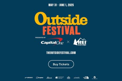 Explore the music schedule, film screenings, idea discussions, and wellness sessions at the Outside Festival Summit.