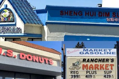 Sheng Hui Dim Sum, US Donut & Croissants, and Ranchers Market failed a health inspection by the County of Los Angeles Public Health on May 16.