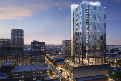 CEDARst Companies plans to build residential tower in newly acquired property.