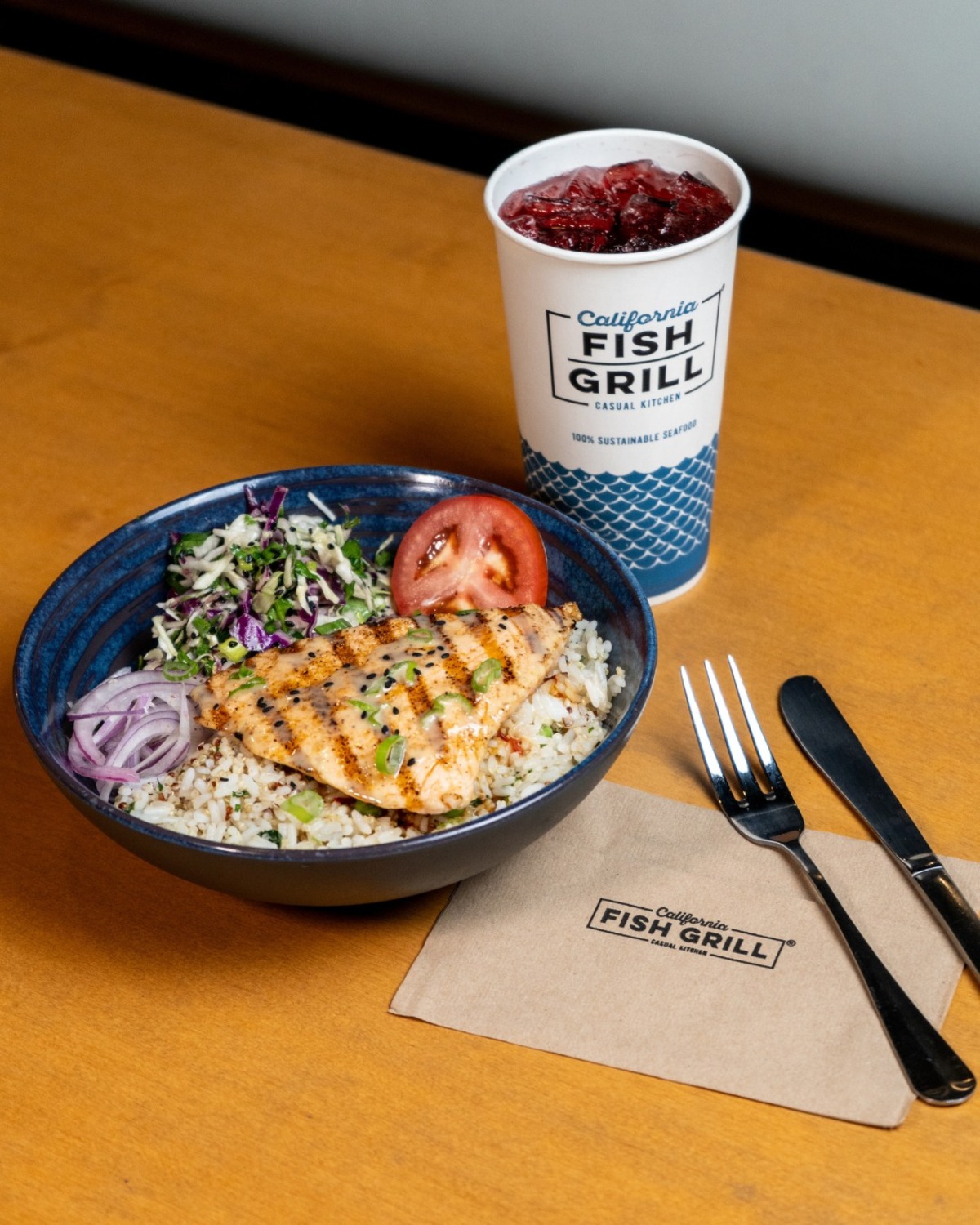 Fairfax Reeling in California Fish Grill