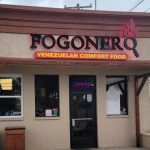 Outside Fogonero restaurant in Pflugerville, TX