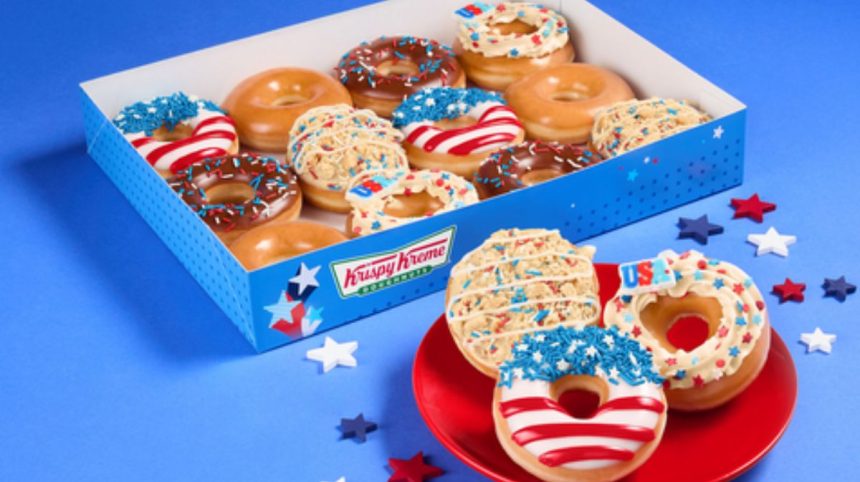 Krispy Kreme ‘Stars, Stripes & Sweetness’ Doughnuts