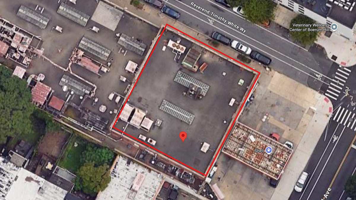 Demolition at 280 Bergen Street completed, clearing site for four-building 367-unit rental complex in Boerum Hill, Brooklyn, New York.