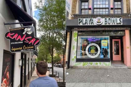 Food inspectors observed mouse activity, missing labels, etc. at the Philadelphia eateries.