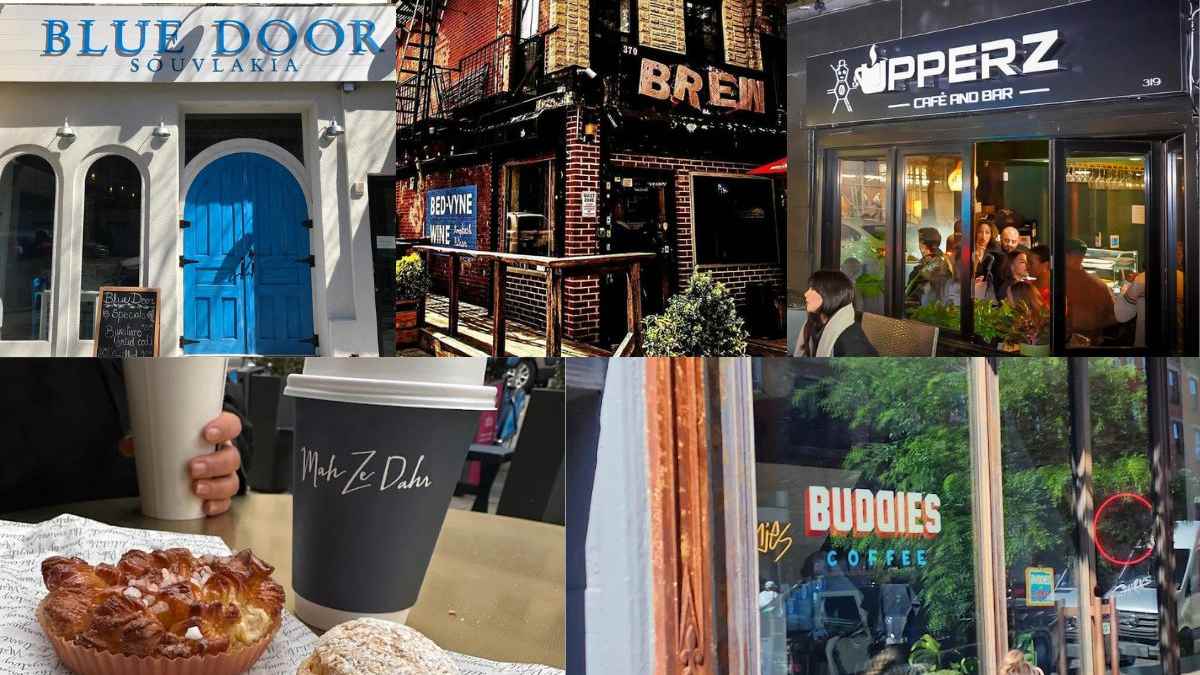 Several restaurants, bars, coffee shops, etc. closed in New York in May.