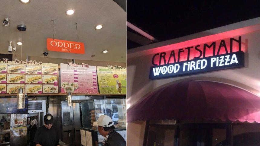 Two Orange County restaurants closed after failed health inspection